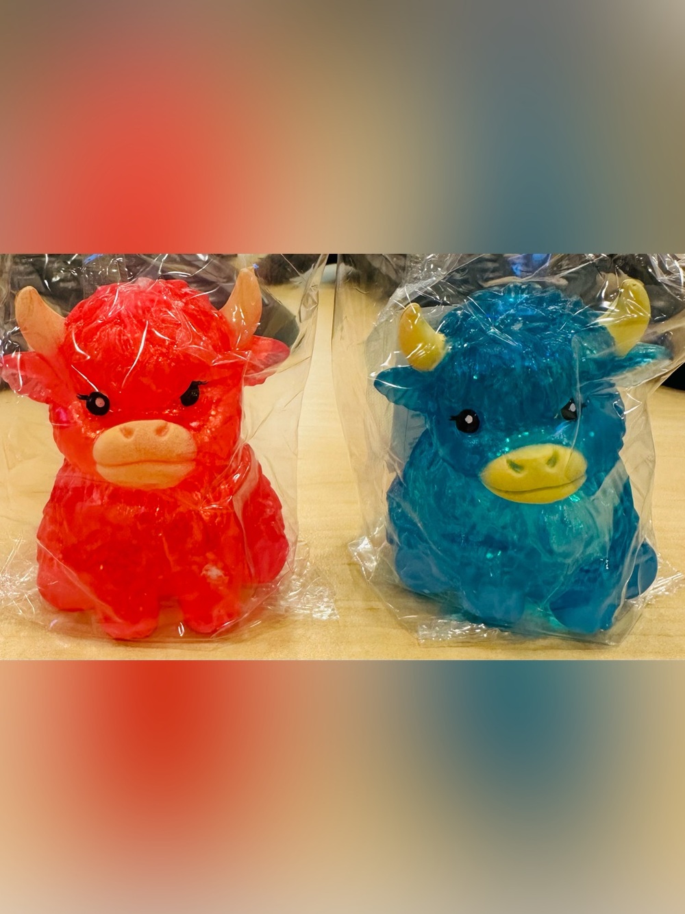 2 Highland Cow Squishes